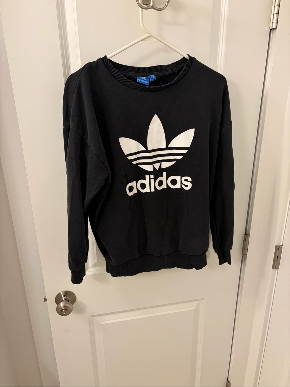 Adidas Black& White Sweatshirt